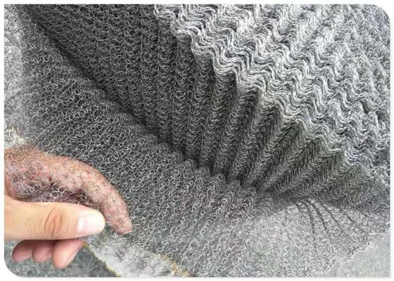2“ aan Brede het Strikken van 42inch Type Gebreide Draad Mesh High Filtering Efficiency