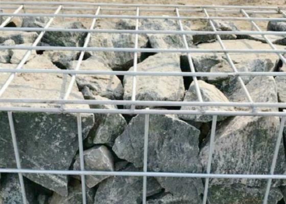 Gelaste Gabion Mesh For Soil Solid Construction