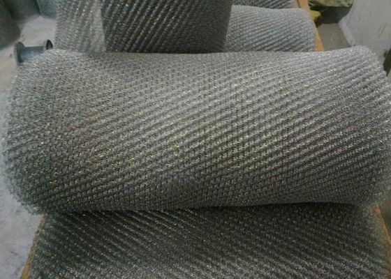 Afgevlakte Typenikkel Gebreide Draad Mesh For Demister Pad Filter
