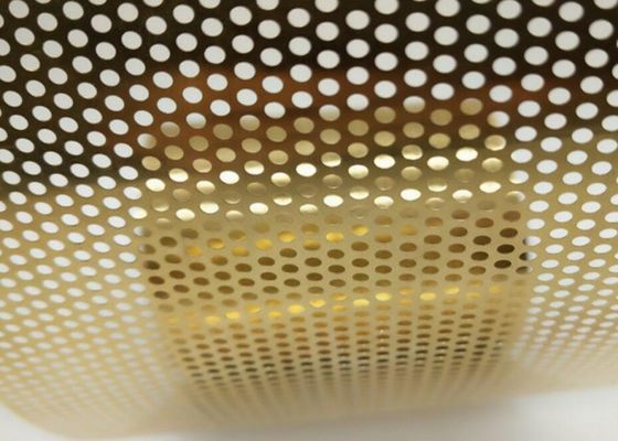 Van het het Blad Geperforeerde Koper van het universiteits Experimentele Geslagen Metaal Plaat 100mm