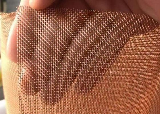 De Geweven Draad Zuiver Mesh Screen 200hz-5000hz 99,99% van de beveiligingsdoeltreffendheid Koper