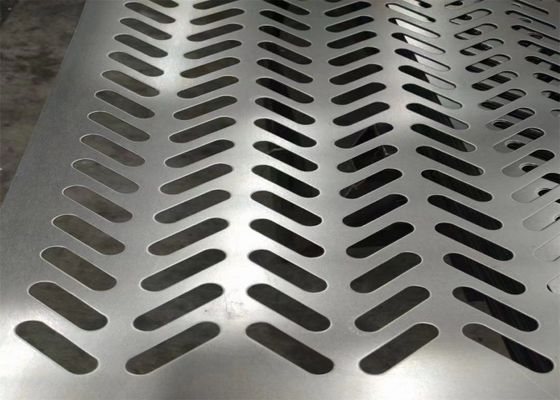 Roestvrij staal die Geperforeerd Mesh Sheet 0.5m6m anodiseren Lengtekarton Verpakking