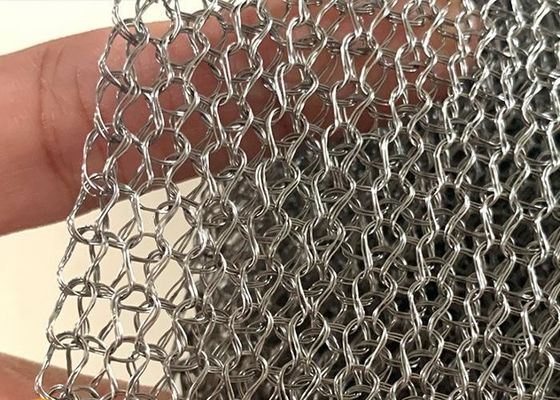 316L gebreide roestvrijstalen mesh corrosiebestendig