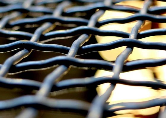Zware industriële slijtagebestendige weefdraadgasharenscherm voor corrosie- en inslagbestendigheid