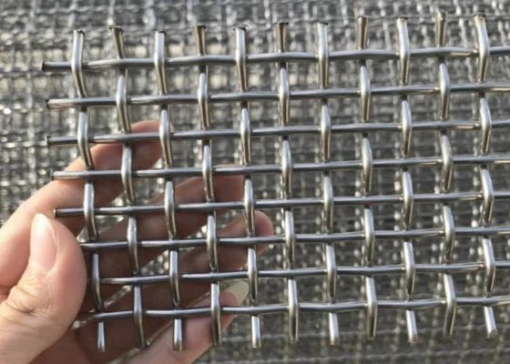 Roestvrij staal mesh screen rollen 0,02-50,8 mm diafragma SS 316 Twill weefsel voor industriële toepassingen