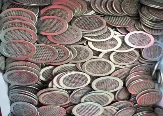 Vierkantfiltergrens met een plain weefsel voor industriële filtratie