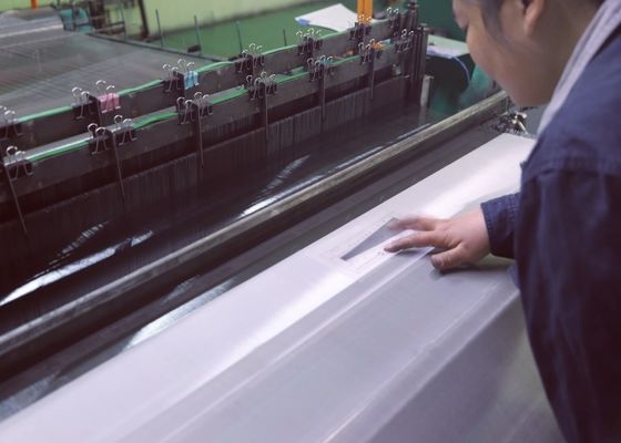 Het aanpasbare scherm met vlakbinding, geweven gaas met meerdere materiaalopties