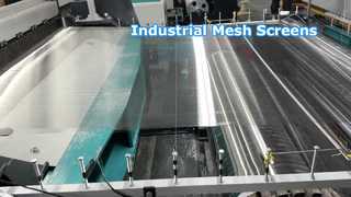 Duurzaam geweven gaasschermen voor de industrie