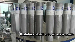 Roestvrij staal Geweven Draad Mesh Screen